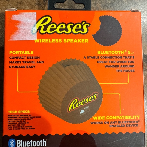 Bluetooth Reese’s wireless speaker - Picture 2 of 2